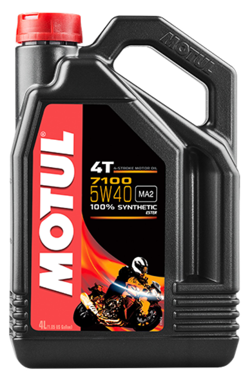 Motul 7100 Full Synthetic Motor Oil 5W40 4L for Powersports Vehicles Engines