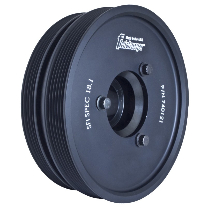 Fluidampr Steel Harmonic Damper Internally Balanced for 1997-2009 Chevy LS1 LS6