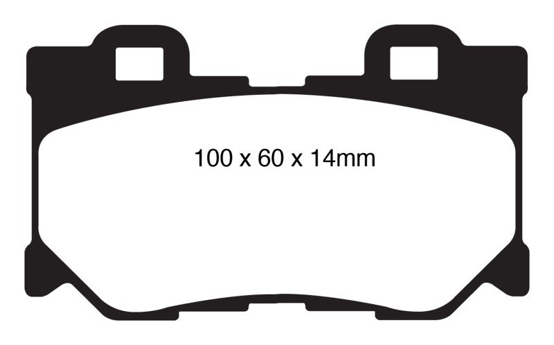 EBC Redstuff Rear Ceramic Brake Pads for Nissan 370Z Infiniti G37 DP31824C