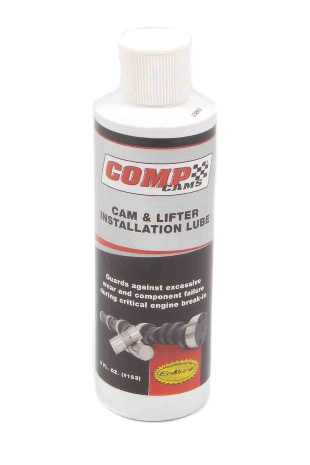 COMP Cams Cam Lube Assembly Lubricant  8 oz Bottle for Camshaft Installation