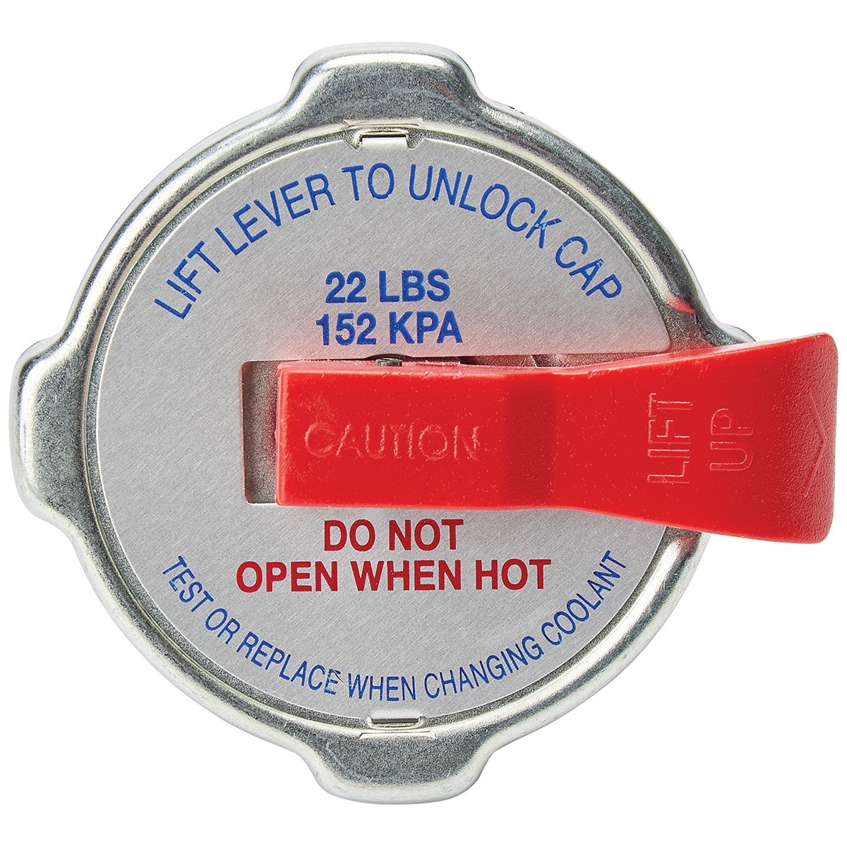 Allstar Performance Radiator Cap 20-24 PSI Lever Round Standard Size ALL30131