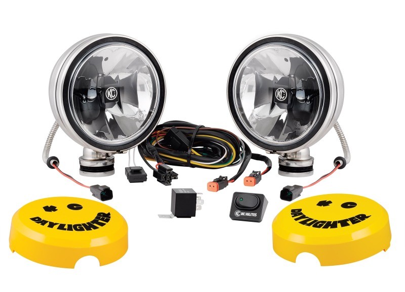 KC HiLiTES Gravity G6 LED Spot Lights 6in Pair For Off Road 20W 651 Black