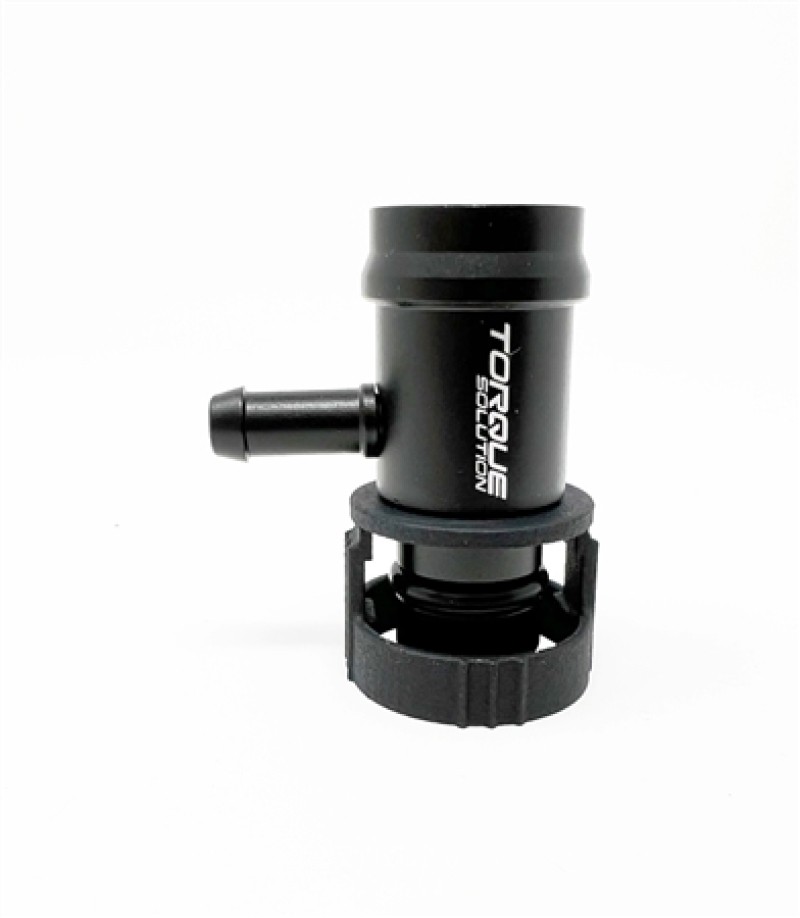 Torque Solution Billet Boost Tap Toyota Supra A90/A91 MKV BMW B48/B58 Black