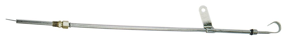 Moroso Universal Engine Oil Dipstick Kit 24in Steel Tube Chrome 25970