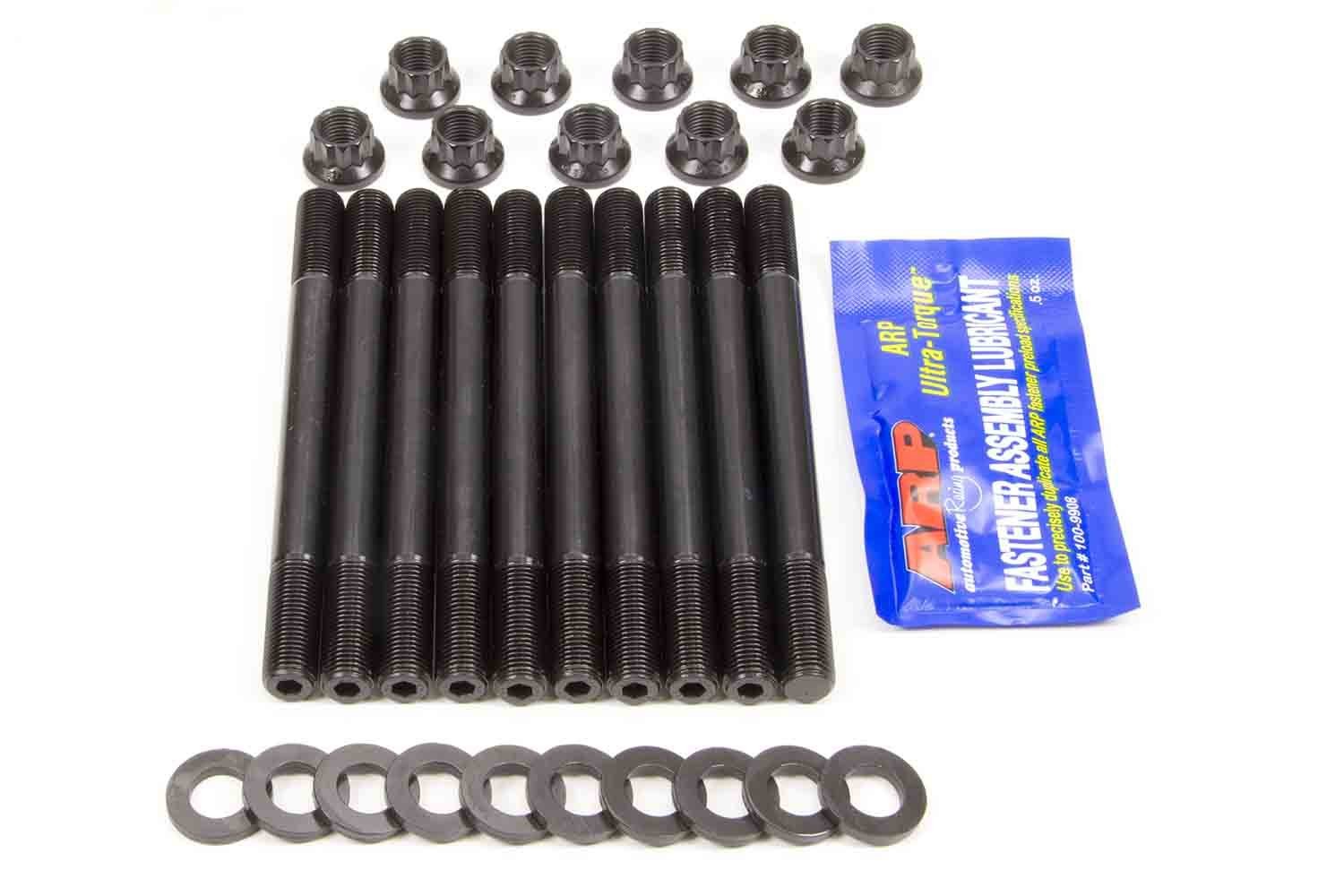 ARP Head Stud Kit 12-Point Chromoly for Mitsubishi 4-Cylinder Black Oxide