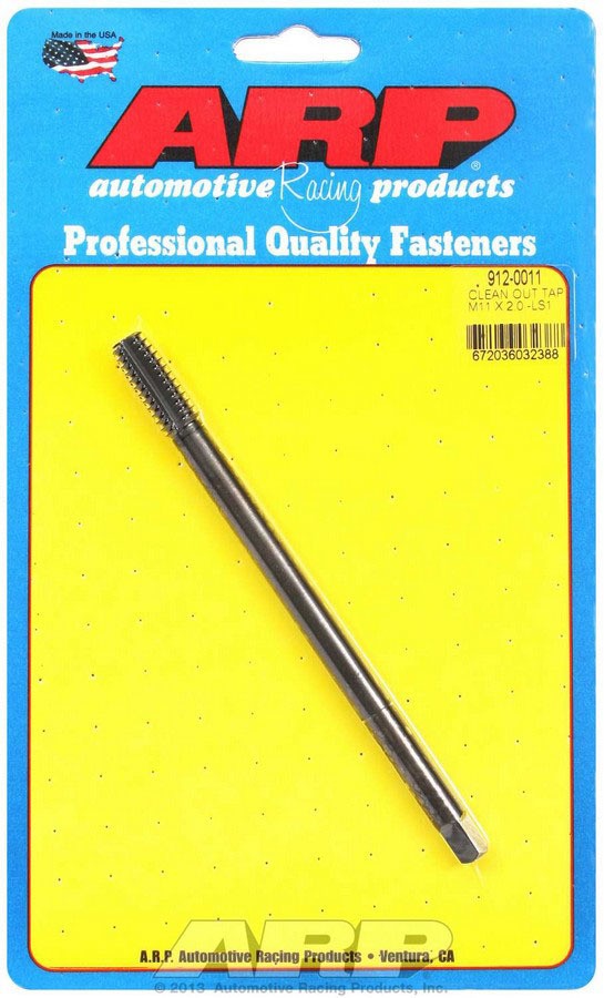 ARP Thread Cleaning Tap 11mm x 1.50 Steel Zinc Oxide Finish Male Chaser