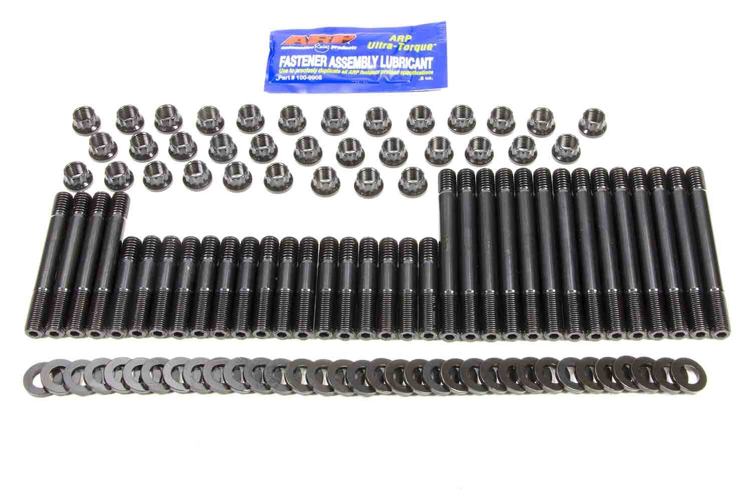 ARP 234-4301 Head Stud Kit with 12 Point Nuts Set Small Block Chevy Chromoly
