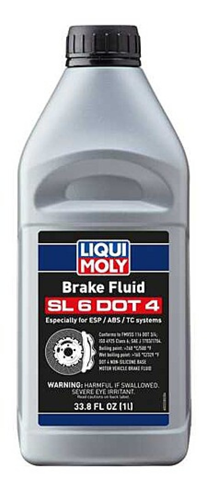 LIQUI MOLY SL6 DOT 4 Brake Fluid 1L High Performance for BMW 3 Series 1991-1999