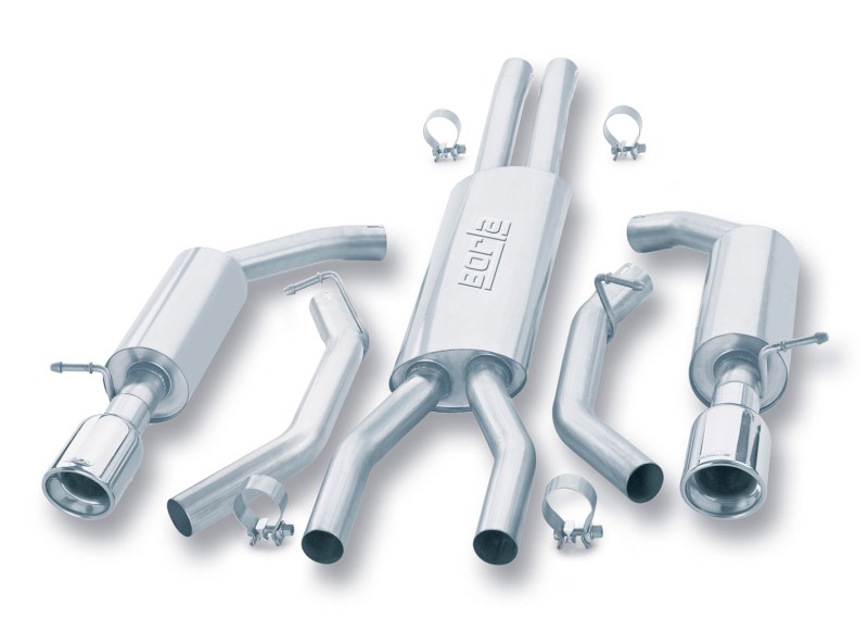 Borla Touring Cat Back Exhaust System for 2002 Ford Thunderbird Base 3.9L V8