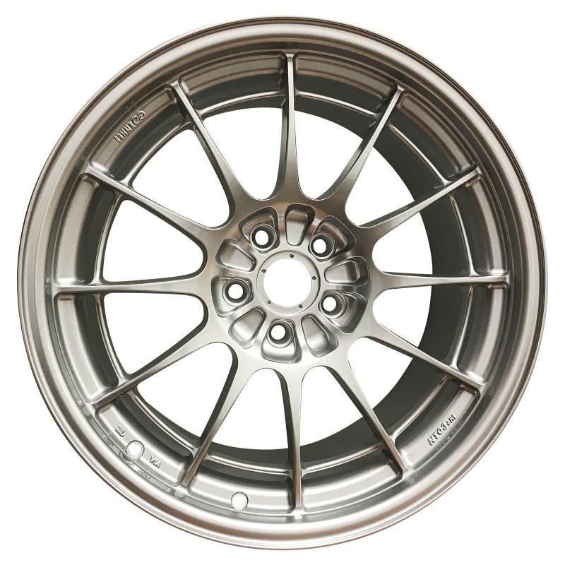Enkei NT03+M Wheel 18x9.5 Silver 5x108 Bolt Pattern 40mm Offset