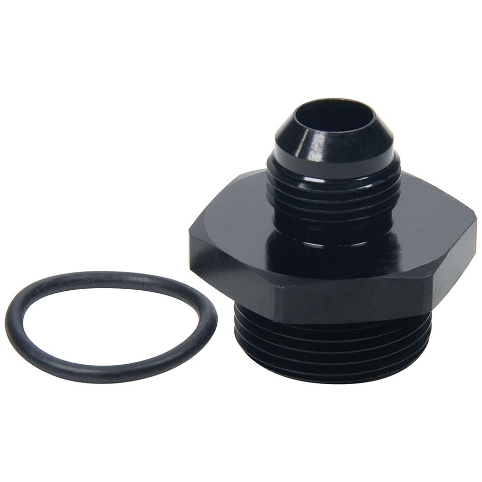 Allstar Performance AN Flare to ORB Adapter 1-5/16-12 to -10 Black Aluminum