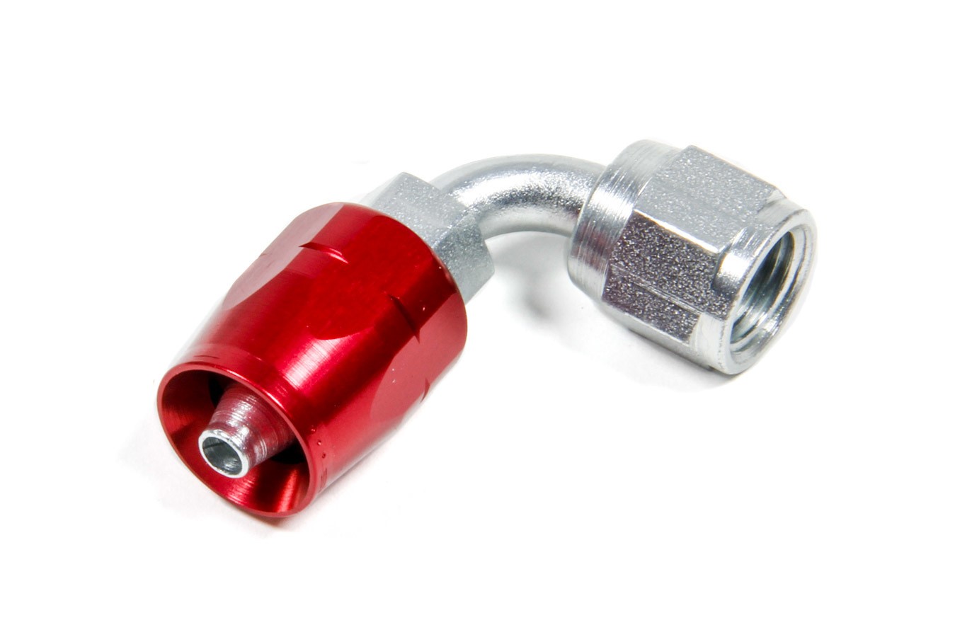 Aeroquip -4 AN 90 Degree Hose End Fitting Aluminum Steel FCM1031 Red