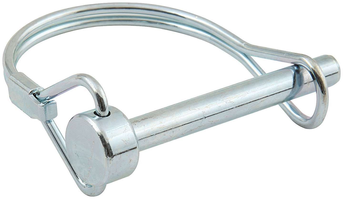 Allstar Performance Lock Pin 1/4 in OD x 2 in Steel Zinc Oxide