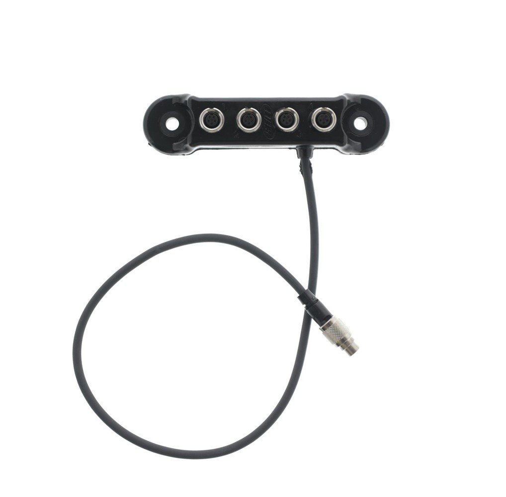AIM Sports Data Hub 4 Channel 5 Pin Expansion Module 0.4m Cable