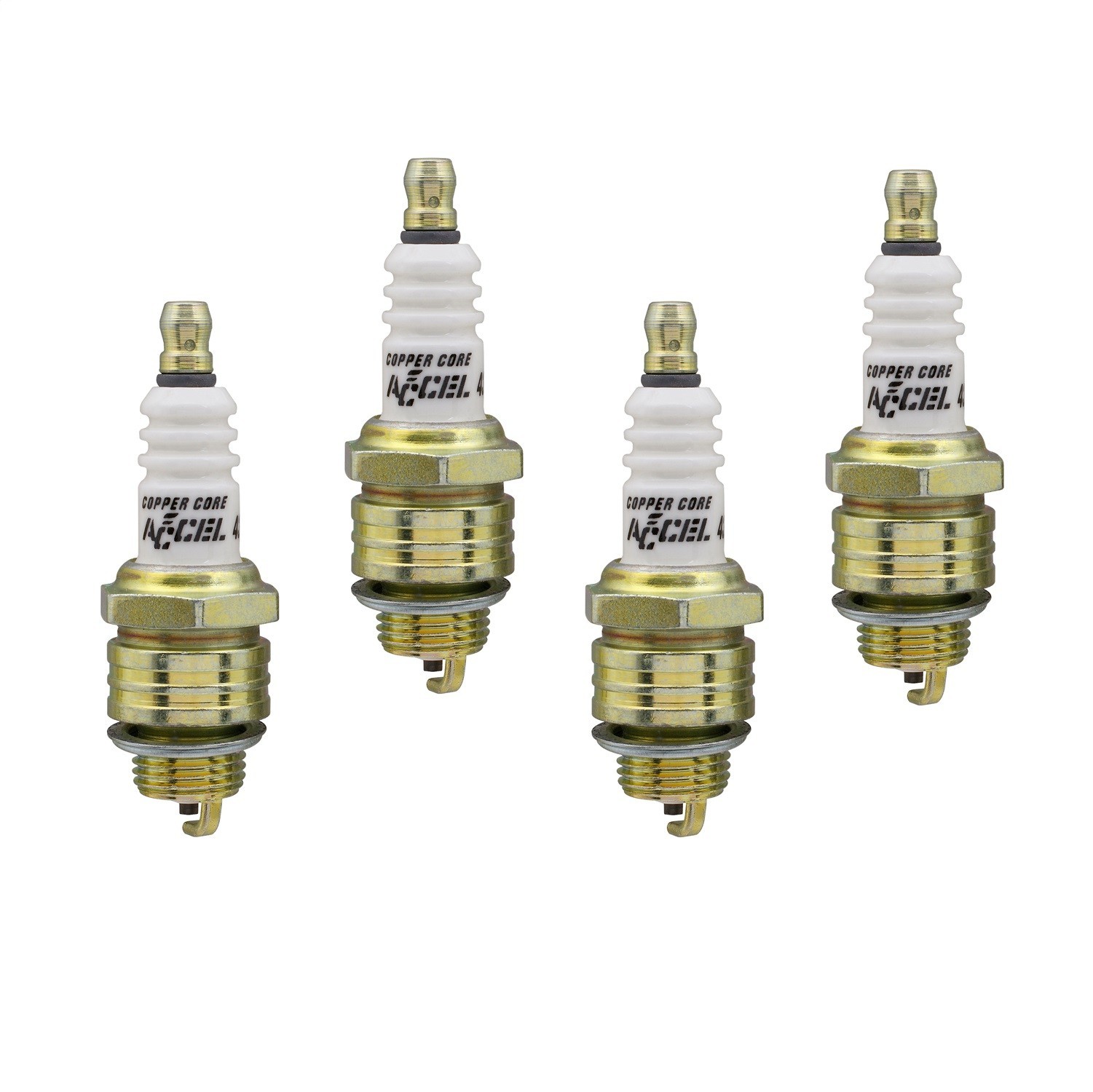 Accel Spark Plug 4 Pack 0437S4 Reliable Ignition Performance Plugs