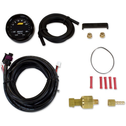 AEM Electronics X-Series Boost Gauge -30 to 60 PSI Digital Electric 52mm