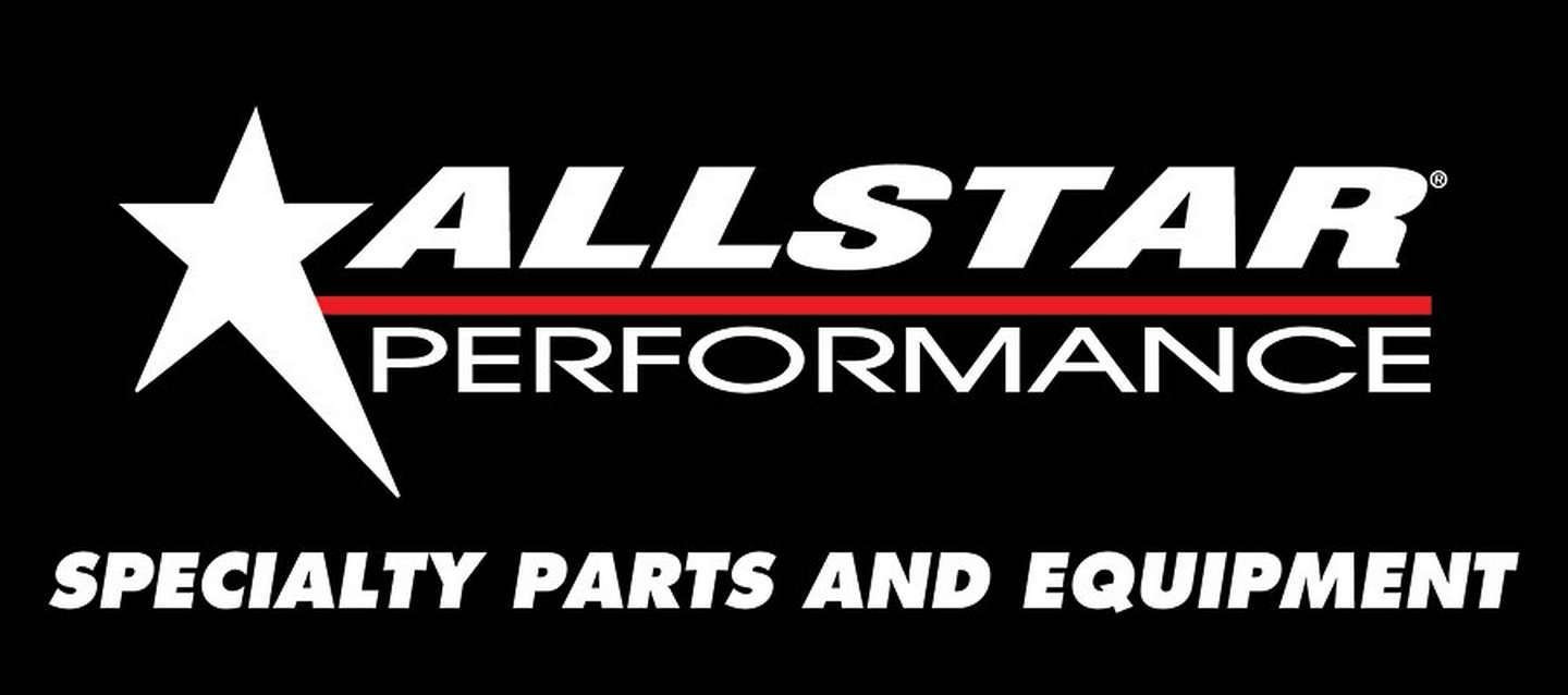 Allstar Performance Black Banner 30x72 Inch Plastic Allstar Logo Shop Sign