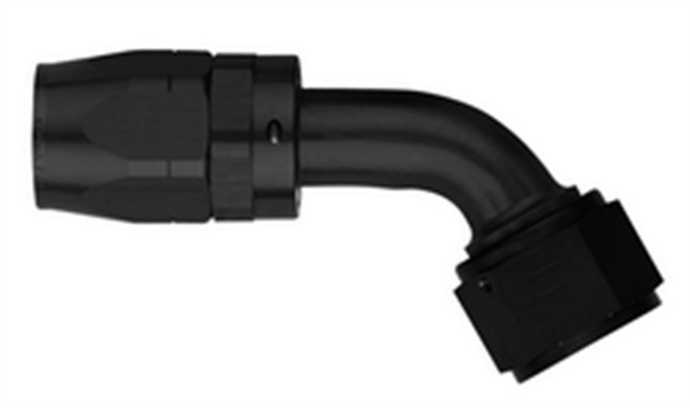 Aeroquip FCM4483 8AN 60 Degree Aluminum Hose End Fitting Black