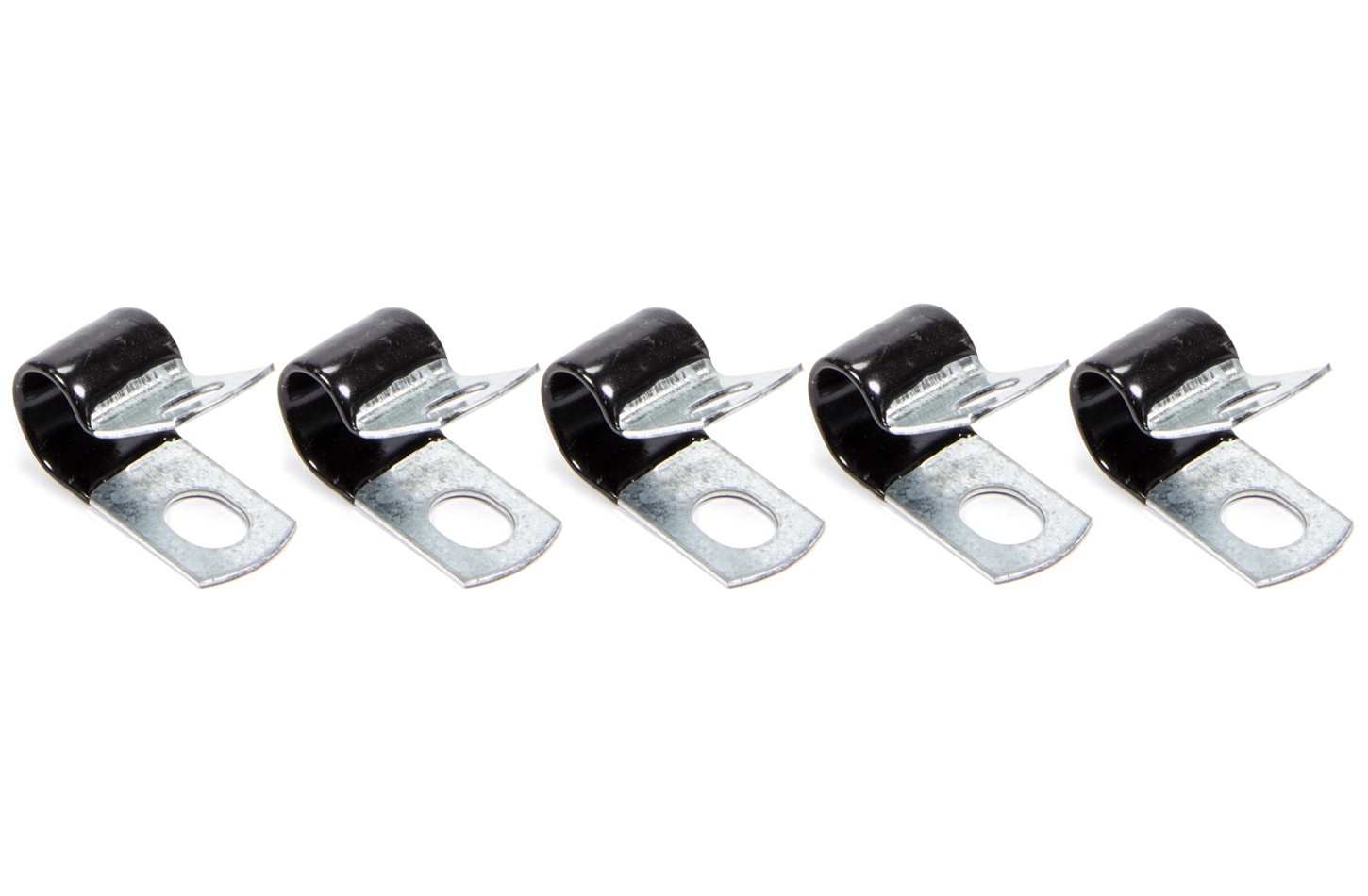 Aeroquip FCM3482 Support Clamp 0.44 in ID Vinyl Coated Steel Set of 5