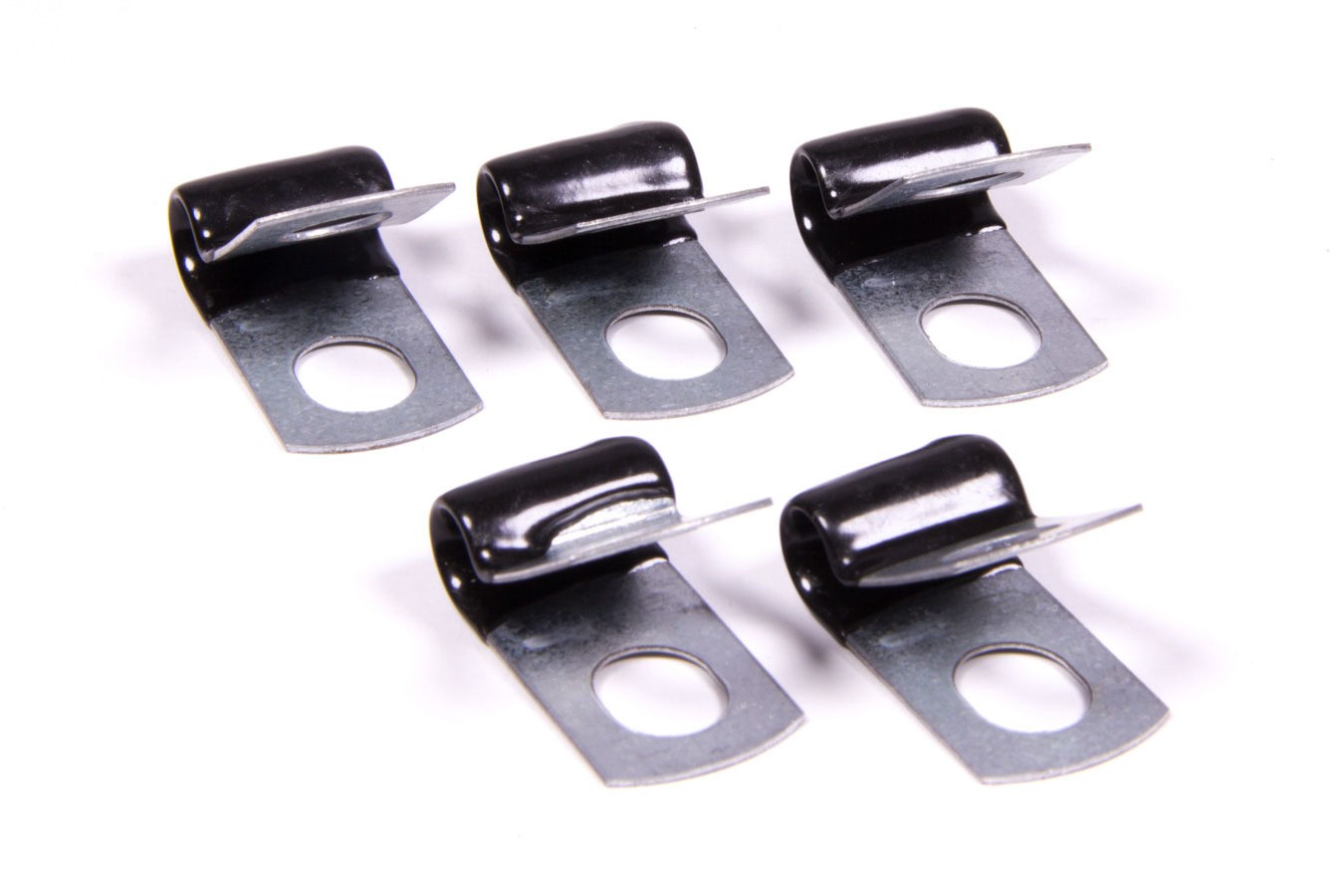 Aeroquip FCM3481 Support Clamp 1/4 in ID Vinyl Coated Steel Set of 5