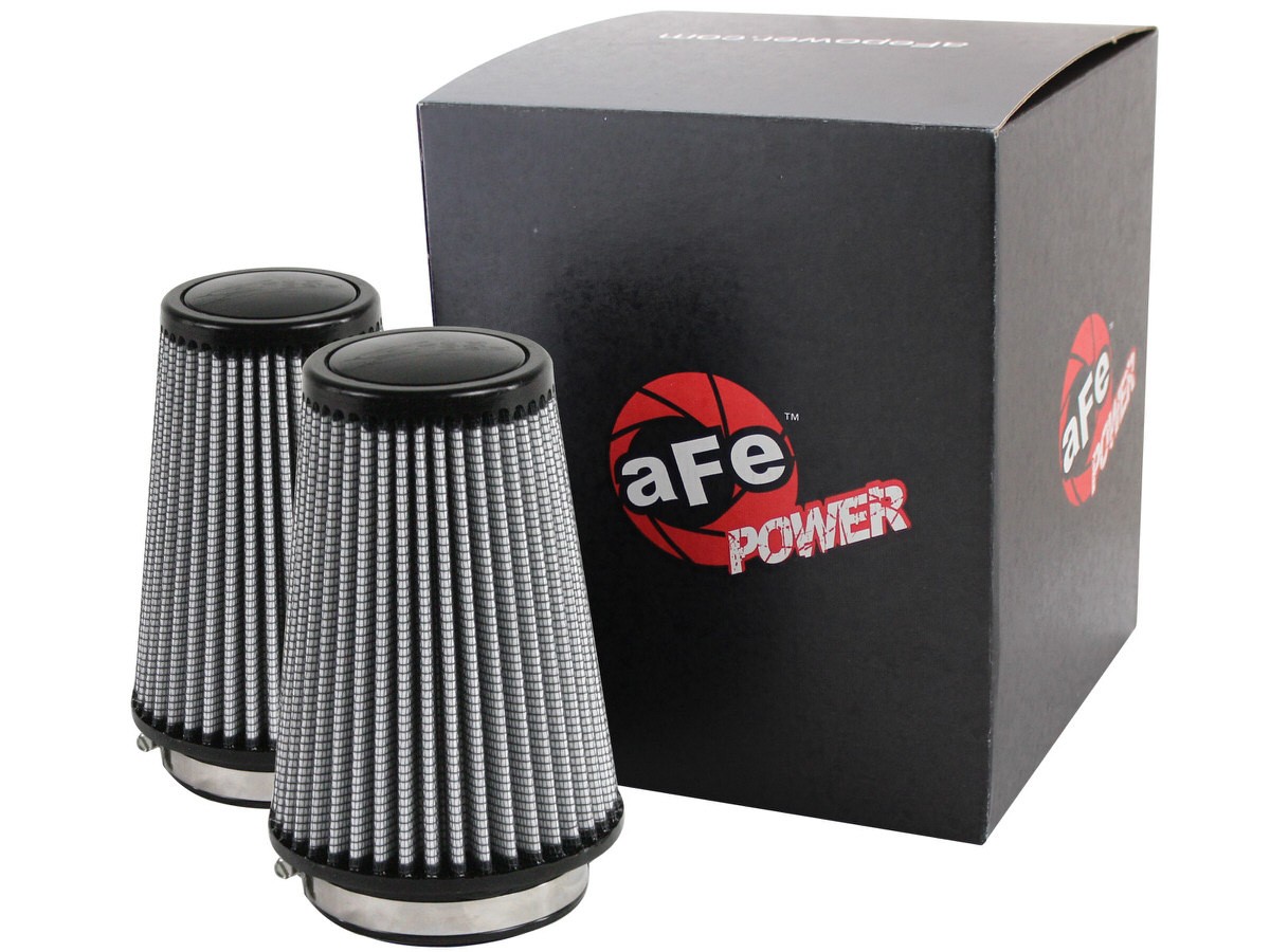 aFe 21-90069M Pro Dry S Air Filter Magnum FLOW Replacement Conical Pair