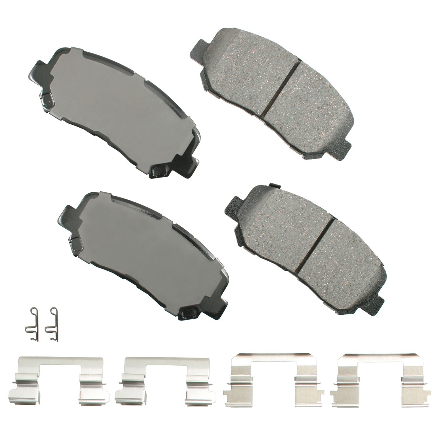 Akebono ACT1623 ProACT Front Brake Pads Jeep Cherokee Mazda CX-5