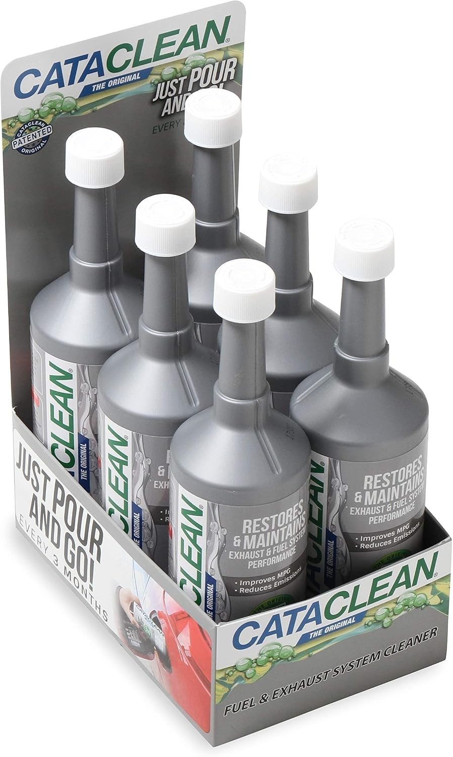 Cataclean Fuel Exhaust System Cleaner Catalytic Converter Restorer 16 Oz 6 Pack