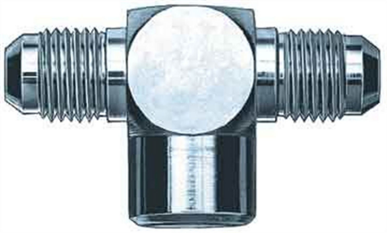 Aeroquip FCM2881 1/8 NPT Female Pipe Tee Adapter 3AN Male Aluminum