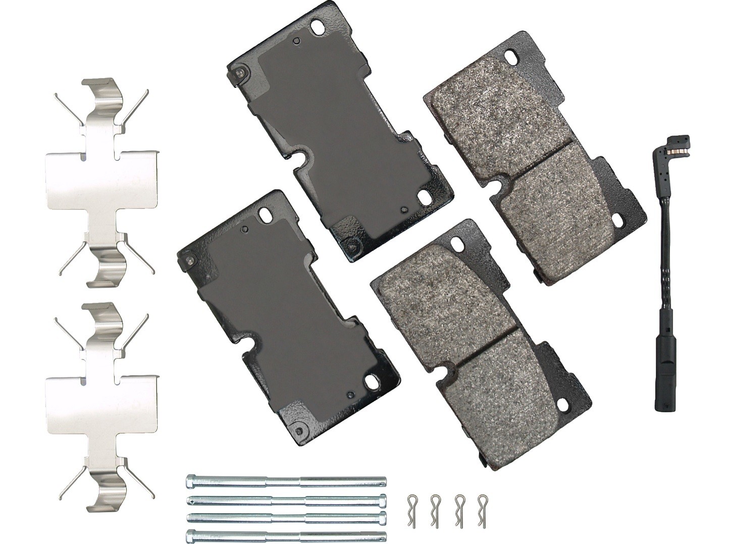 Akebono SDF2173 Front Severe Duty Brake Pads GM SUV Truck Heavy Duty 17-23