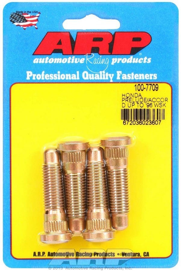 ARP Wheel Studs M12x1.50 1.85 Inch Length 4 Pack Kit