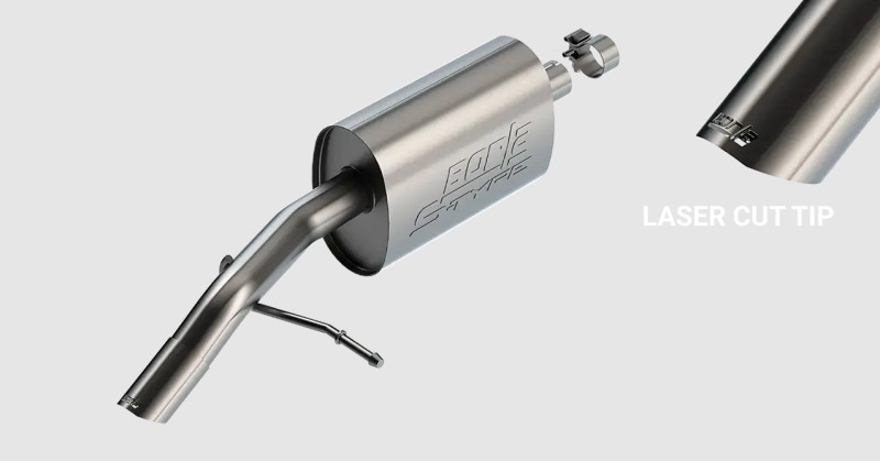 Borla 11991 S-Type Axle-Back Exhaust for Kia K4 2.0L  Fits 2025 Models