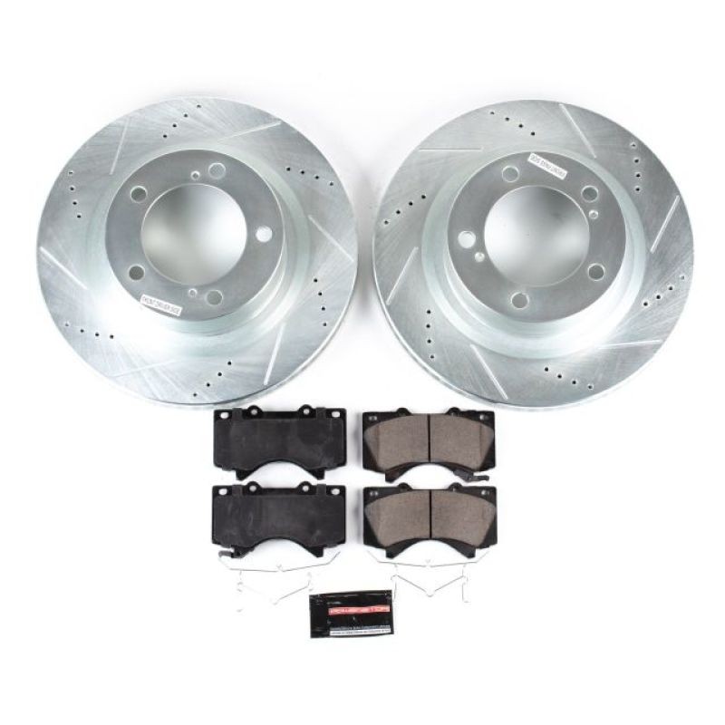 PowerStop Z23 Evolution Sport Brake Kit for Toyota Tundra & Lexus LX570