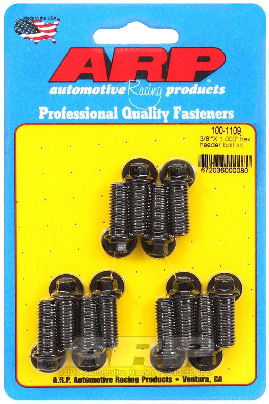 Arp Hex Bolt Kit 3/8 x 1.00 High Performance Grade 8 Fasteners 100-1109