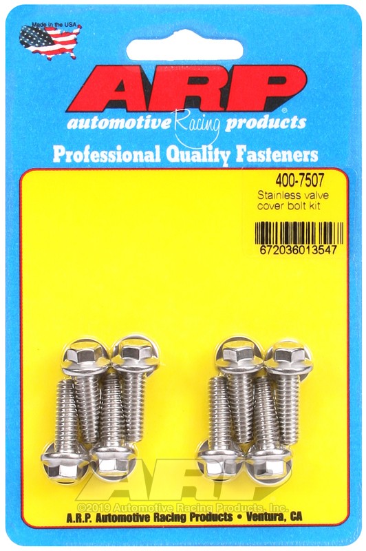 Arp Valve Cover Bolt Kit High Performance Engine Fasteners 400-7507
