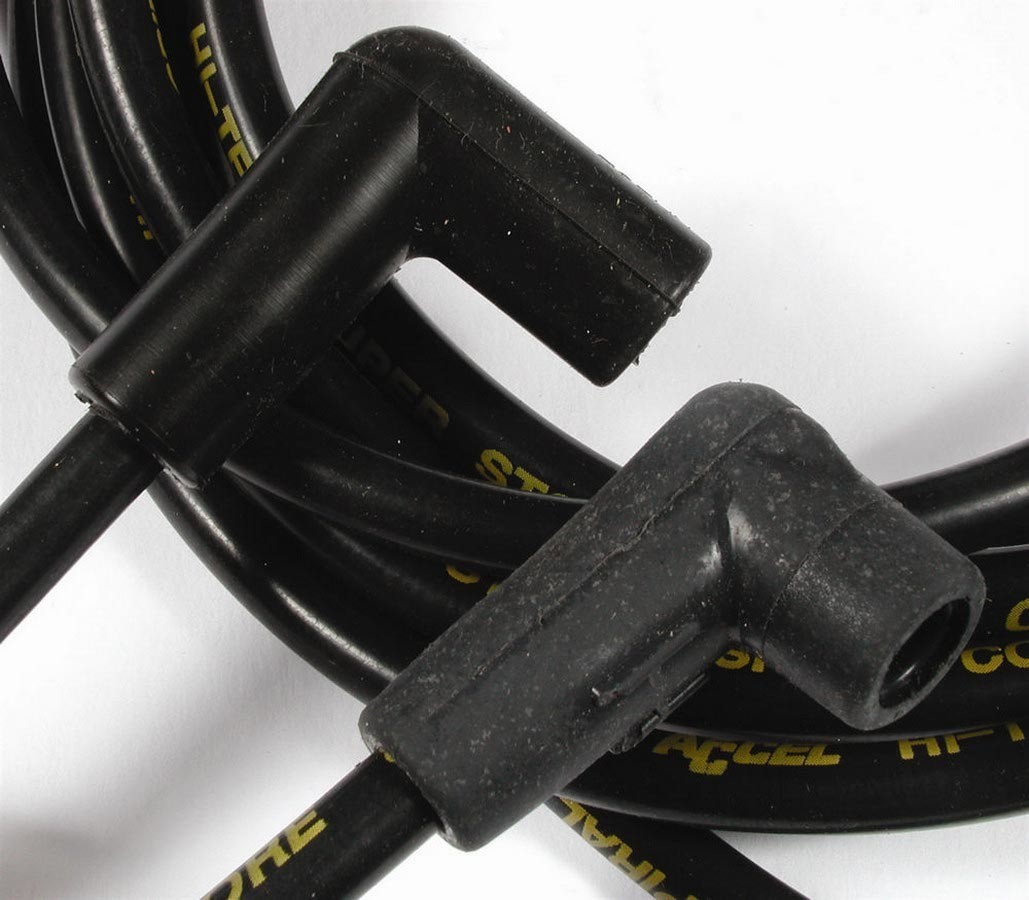 Accel for SBC Chevy 8mm Super Stock HEI Spark Plug Wire Set Black 5114K