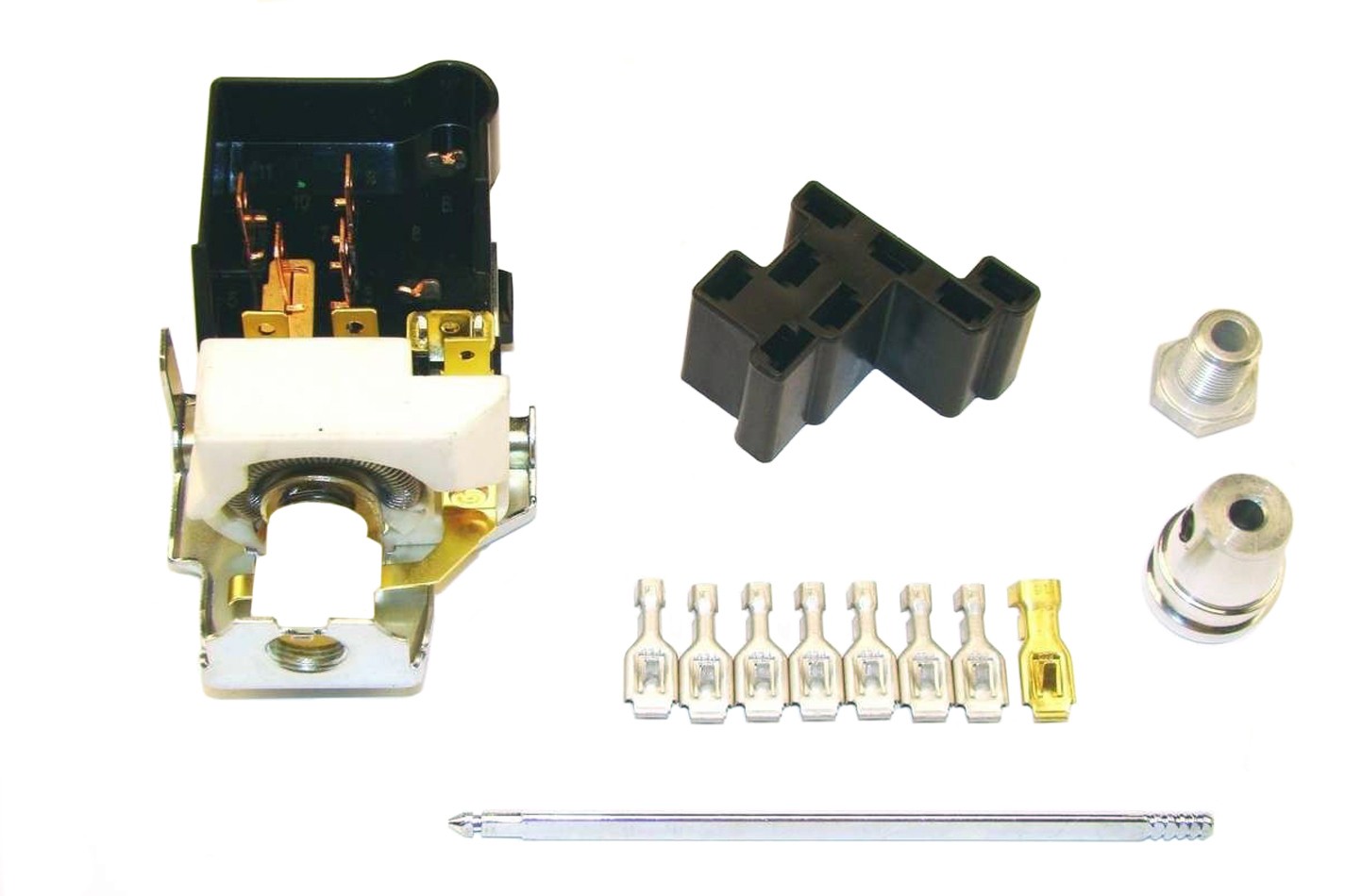 American Autowire Headlight Switch Aluminum Knob Kit 500341 Universal
