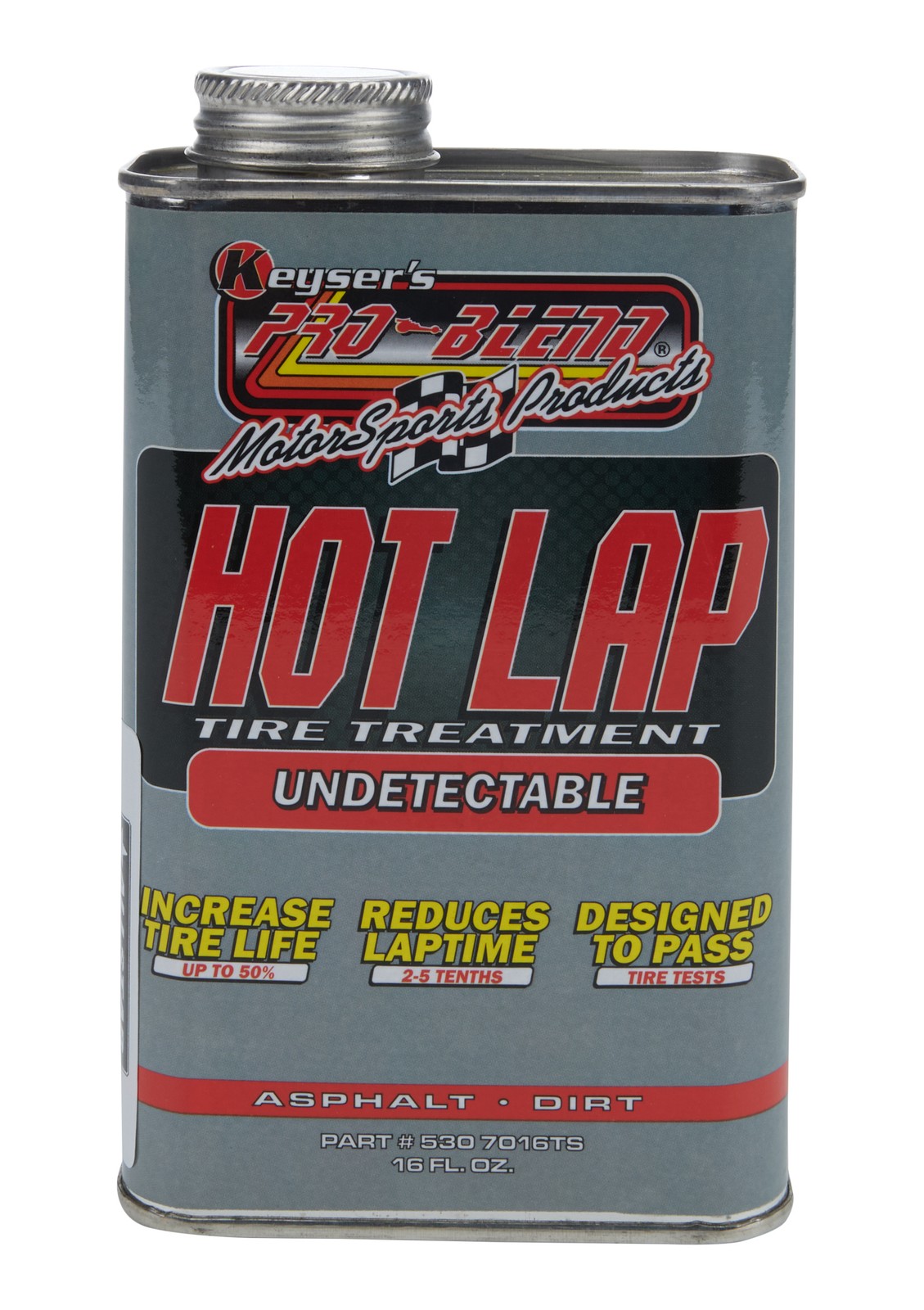 Allstar Hot Lap Tire Treatment Softener 1 Pint Racing Grip Compound Can