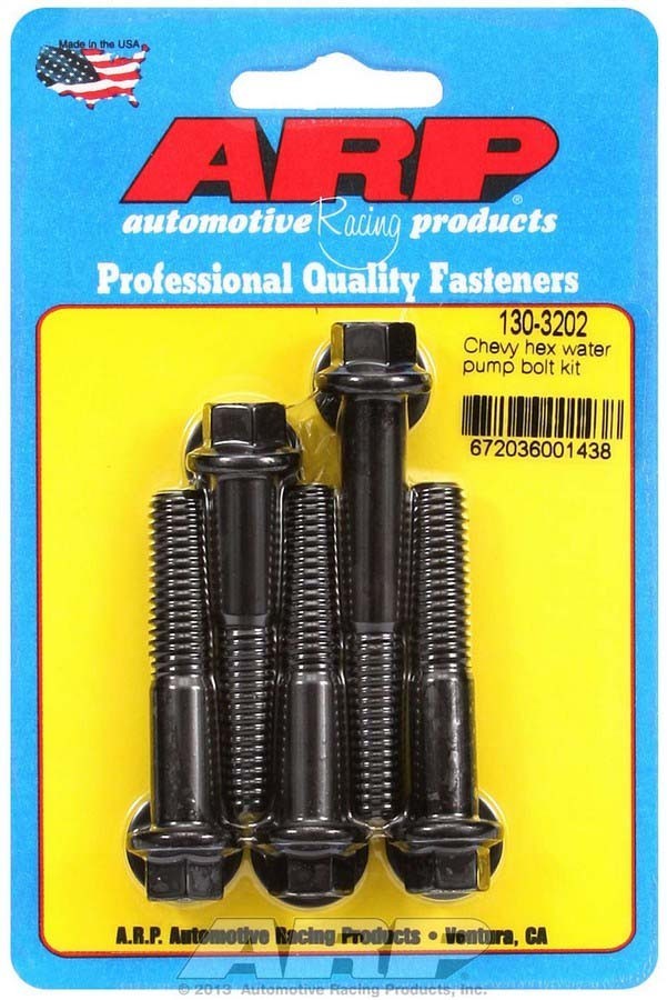 ARP 1303202 Water Pump Bolt Kit Automotive Engine Hardware