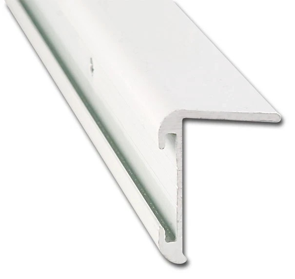 AP Products 8ft L Leg Corner Post White RV Support Bracket Heavy Duty