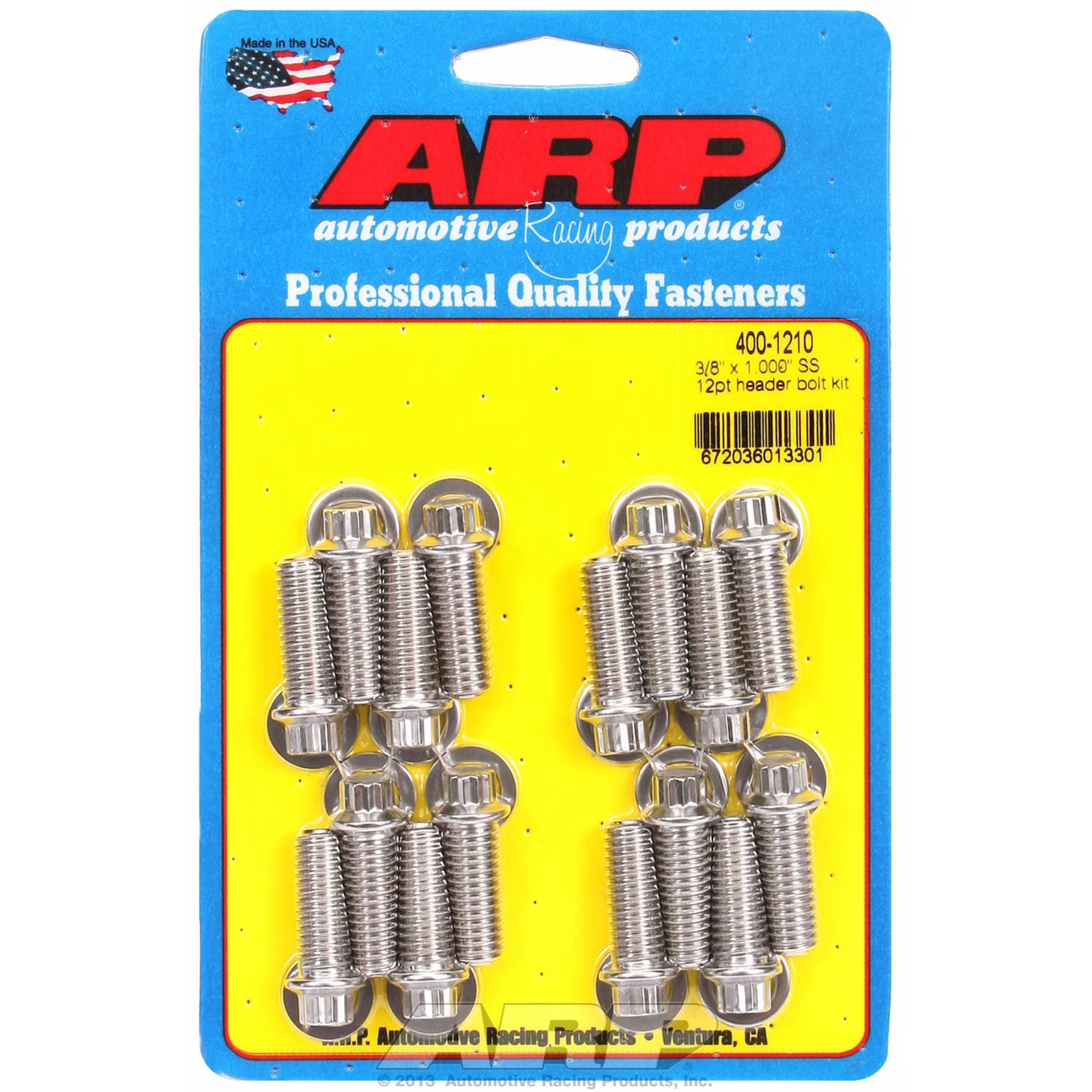 ARP 4001210 HDR 12-Point Bolt Kit Engine Fasteners High Performance Hardware