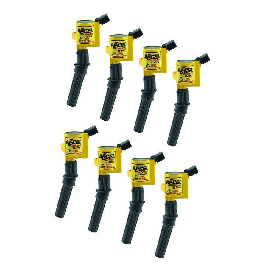 ACCEL Super Coil Pack Set Ford 4.6 5.4 2V 1998-2008 Coil-On-Plug 8pc