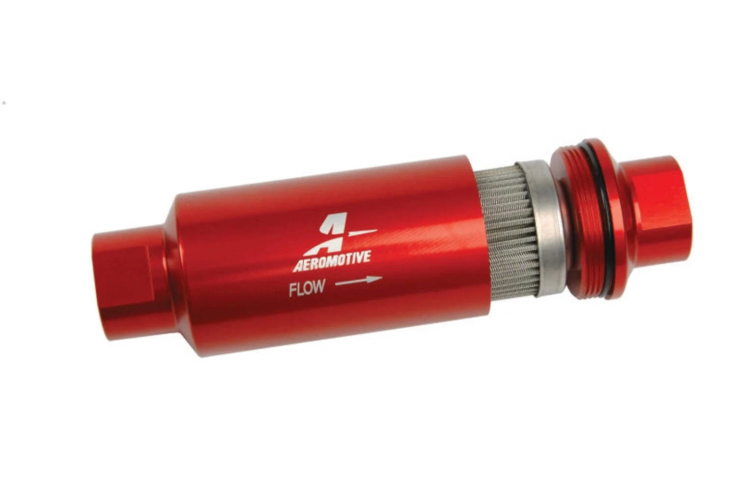 Aeromotive 12304 Inline Fuel Filter 10 AN Stainless Steel