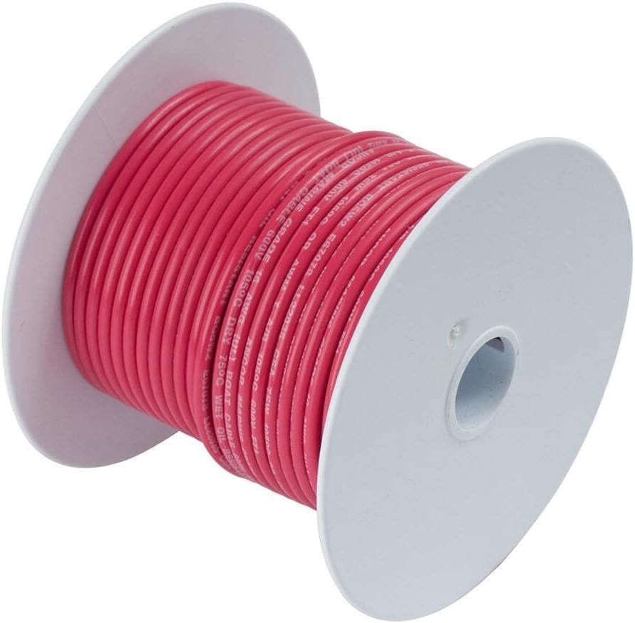 Ancor 4 AWG Tinned Copper Battery Cable High Conductivity Power Wire