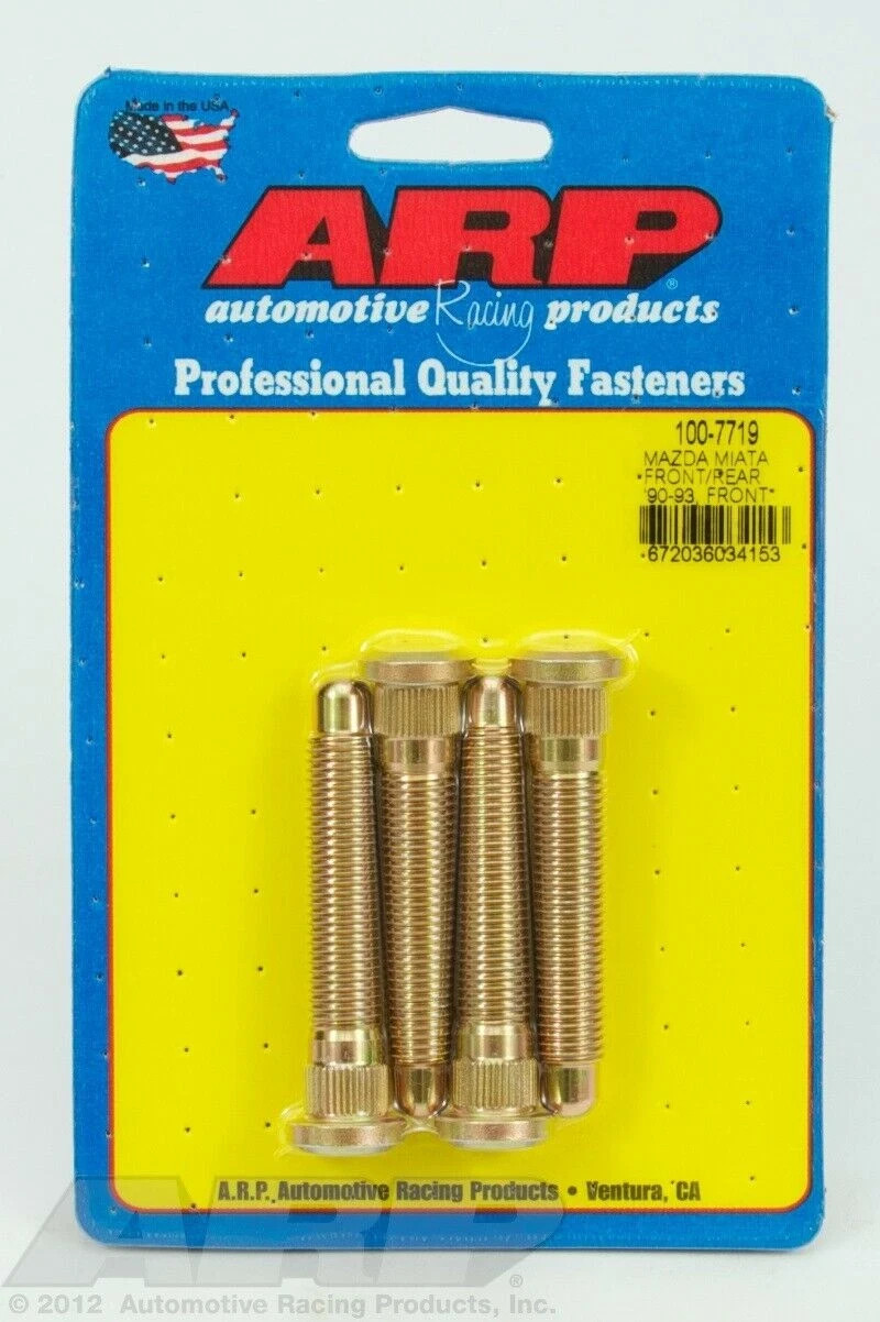 ARP Mazda Miata 1990-1993 Front Rear Motor Mount Kit Engine Hardware