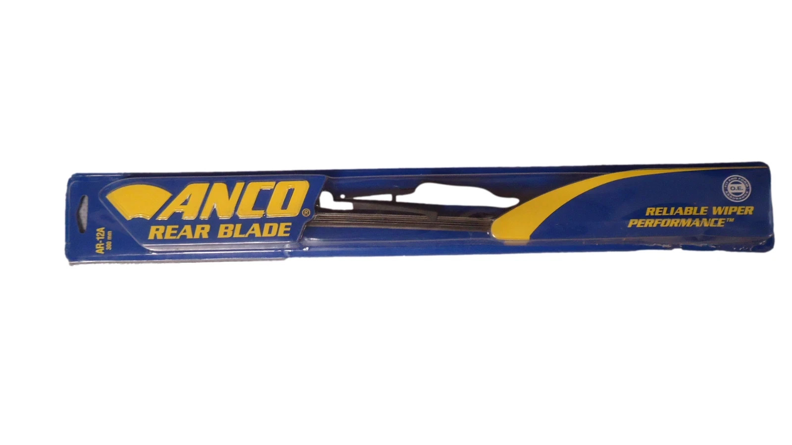 ANCO R12A Rear Wiper Blade Automotive Windshield Replacement Durable