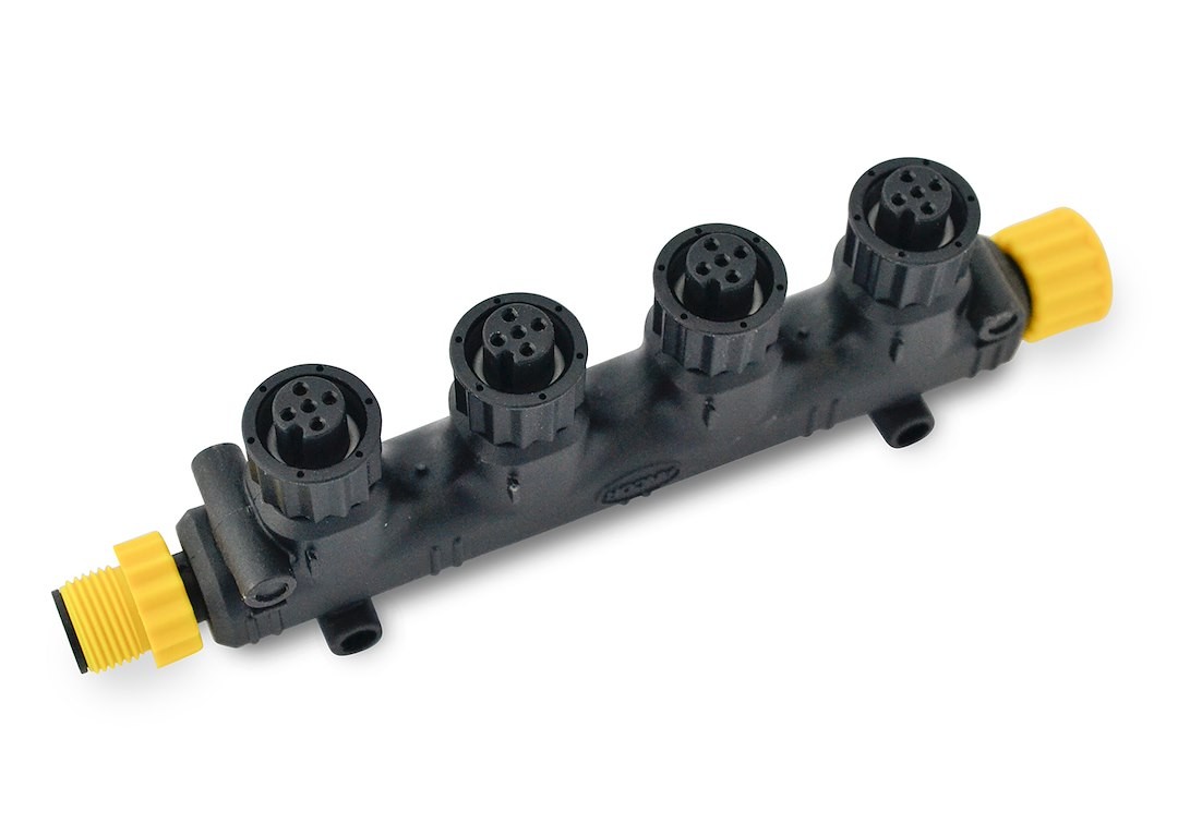 Ancor NMEA 2000 4 Way Tee Connector Marine Network T Backbone 270104