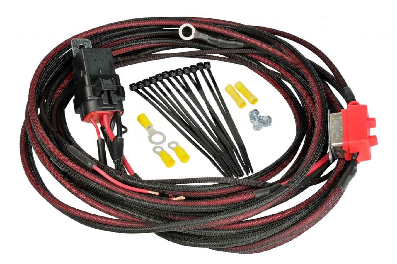 Aeromotive Deluxe Fuel Pump Wiring Kit 30 Amp Relay Harness 16307 Phantom