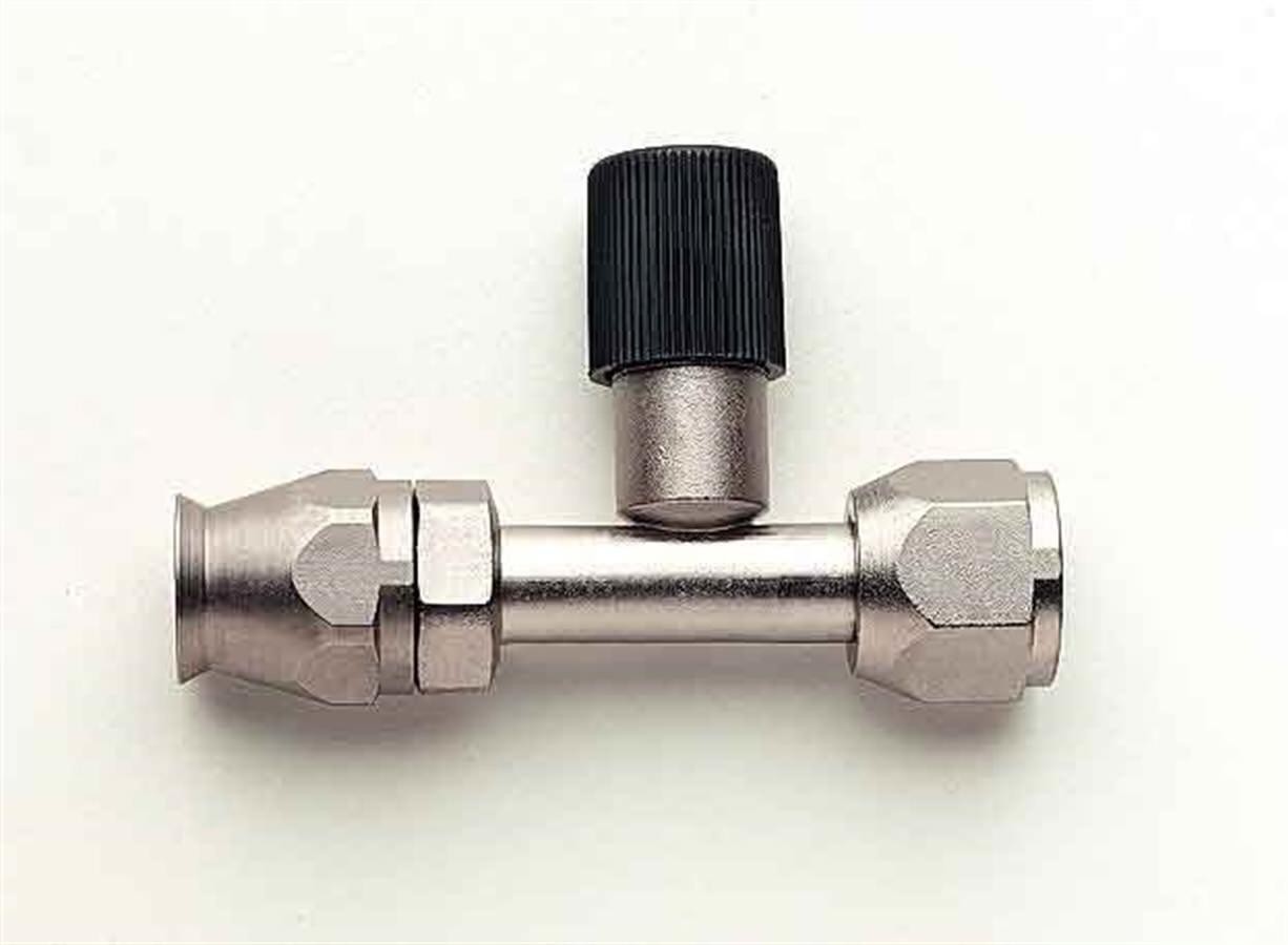 Aeroquip for 10AN Straight AC Fitting w Charge Port FCE1814 Female O-Ring