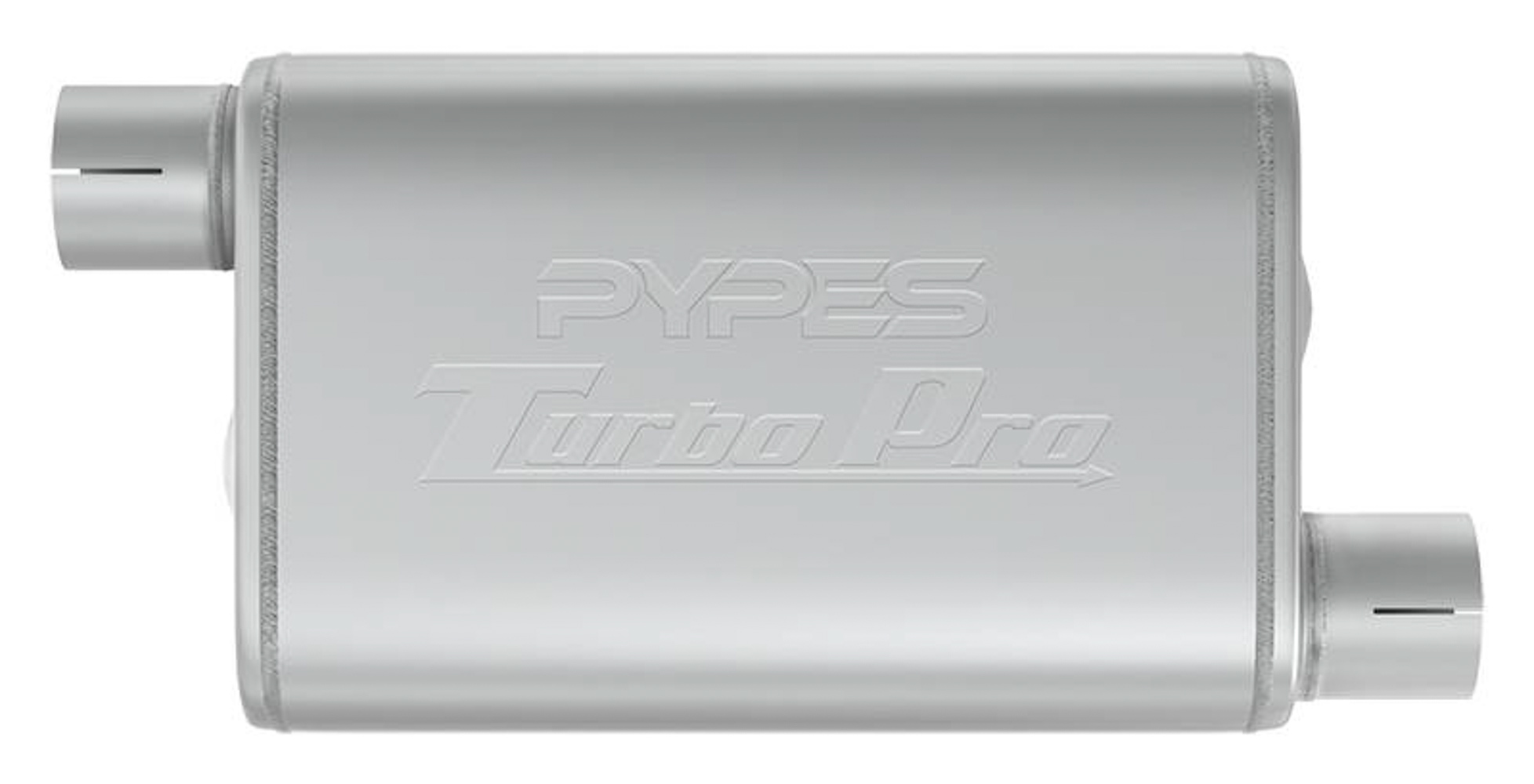 Turbo Pro Muffler 2.5in Offset In/Out