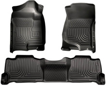 Husky Liners WeatherBeater Floor Liners Chevy Tahoe 2007-2014 Front & 2nd Row